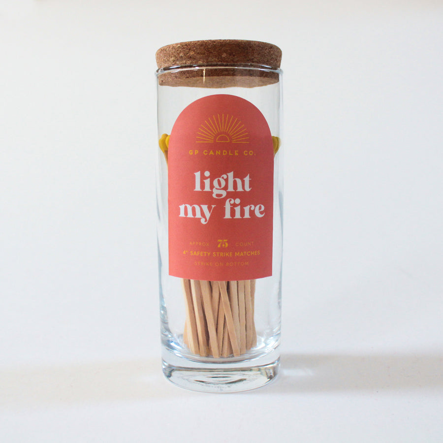 Light My Fire Match Jar - 4" Matches