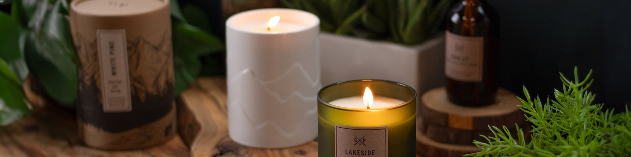 Balsam + Feather Collection | GP Candle Co. – GP Candle Co.