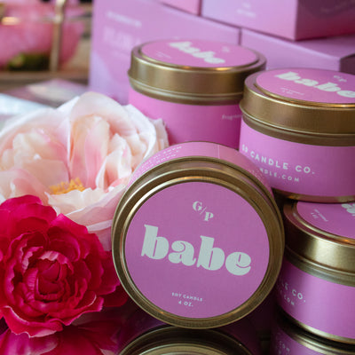 Babe 4 oz. Just Because Candle Tin