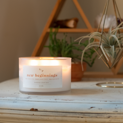 New Beginnings 16 oz. Ritual Candle (Sparkling Citrus)