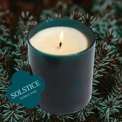 Solstice 9 oz. Hue Candle (Nordic Pine)