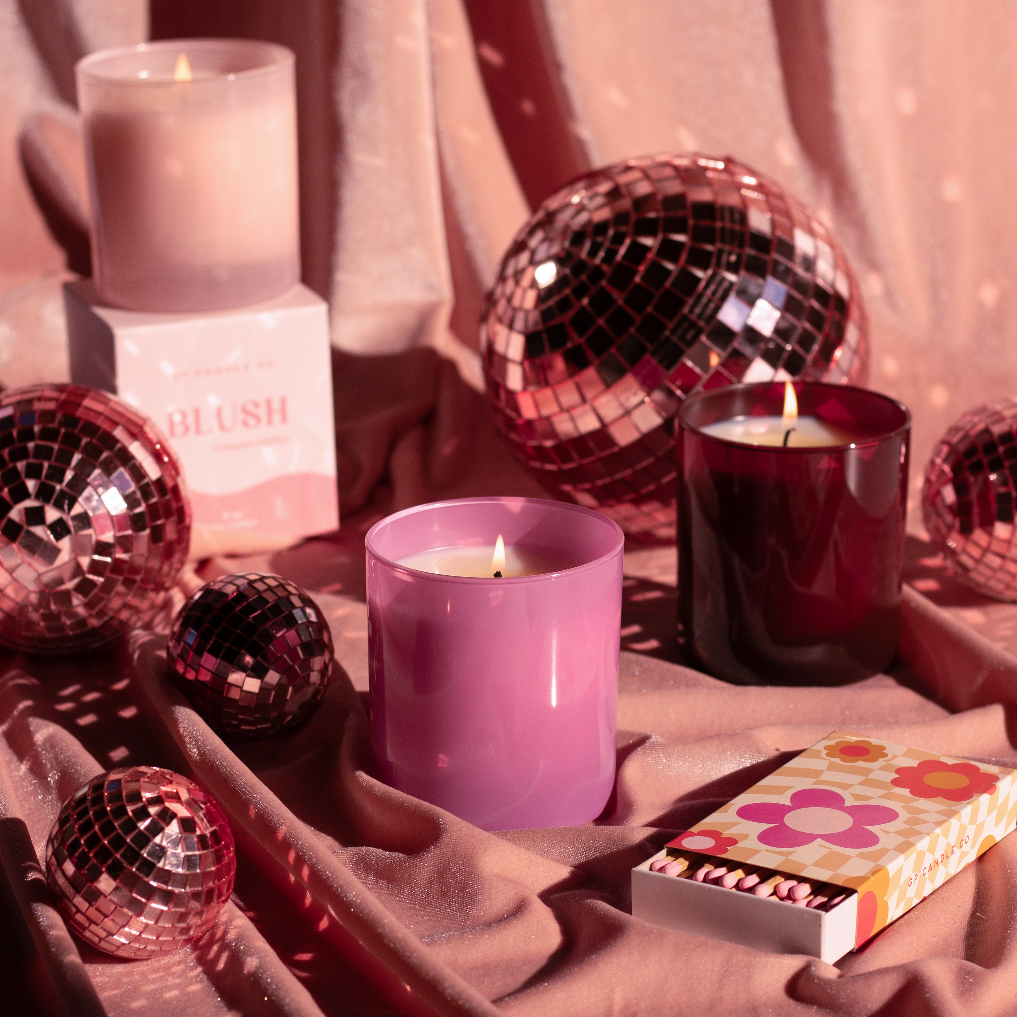 Flora 9 oz. Hue Candle (Wild Orchid) – GP Candle Co.