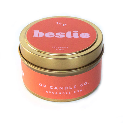 Bestie 4 oz. Just Because Candle Tin