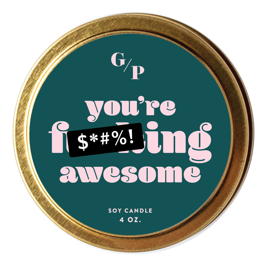 GP Candle Co. Thanks A Bunch! Just Because Candle Tin - 4 oz