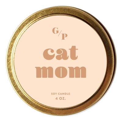 Cat Mom 4 oz. Candle Tin