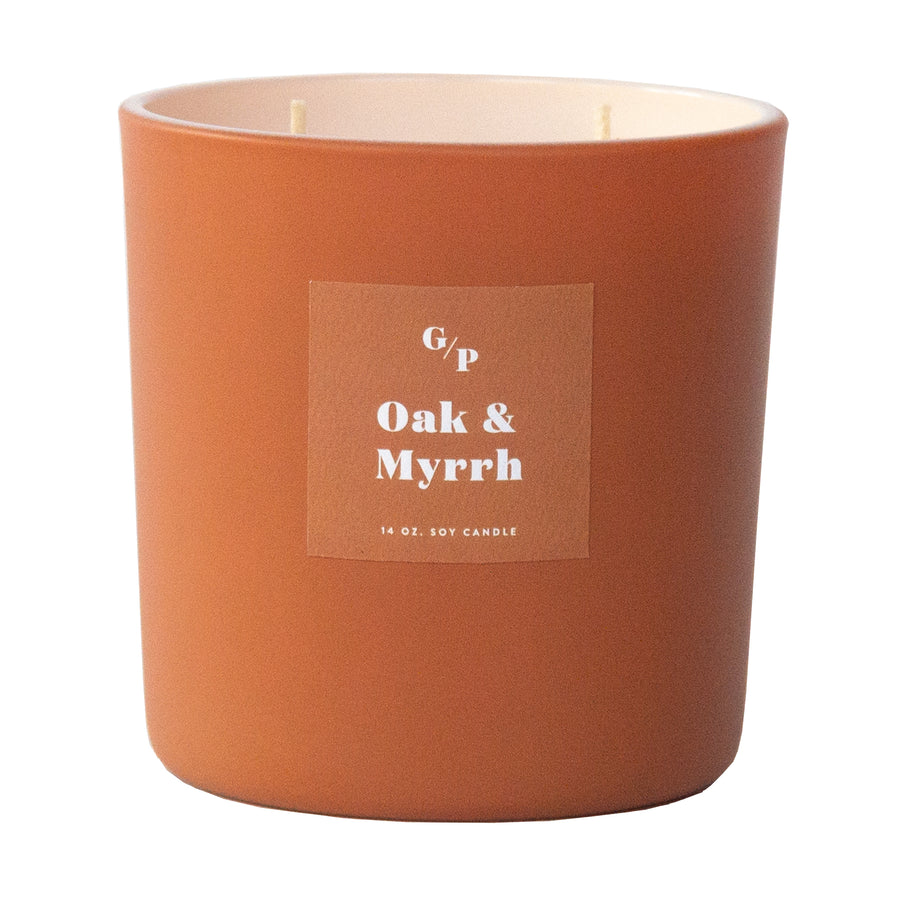 Oak & Myrrh 14 oz. 2-Wick Splendor Candle