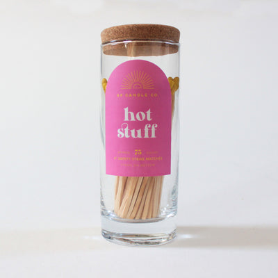 Hot Stuff Match Jar - 4" Matches