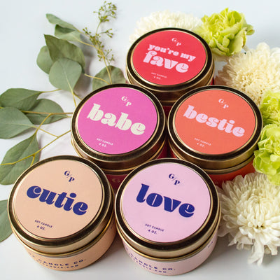 Bestie 4 oz. Just Because Candle Tin